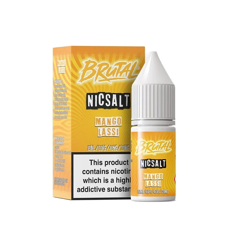 Brutal Drinks Mango Lassi 10ml Nic Salt E-Liquid - Image 2