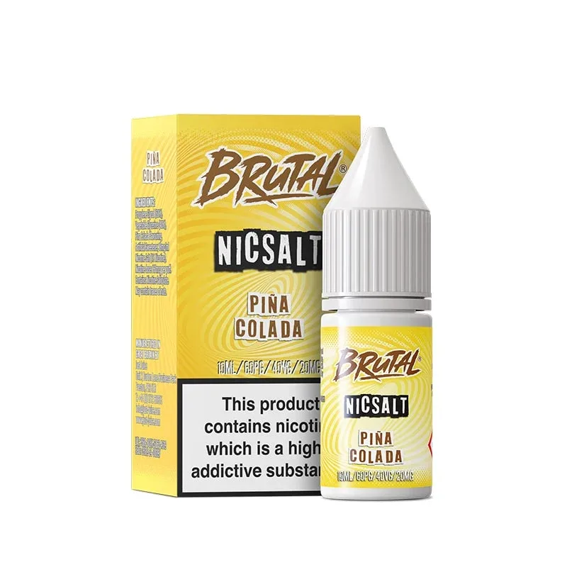 Brutal Drinks Pina Colada 10ml Nic Salt E-Liquid - Image 2