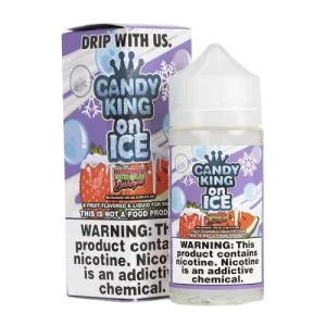 CANDY KING ICED - STRAWBERRY WATERMELON BUBBLEGUM 100ml