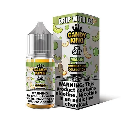 Candy King Melon Bubblegum Series 30mL Salt Nicotine Vape Juice