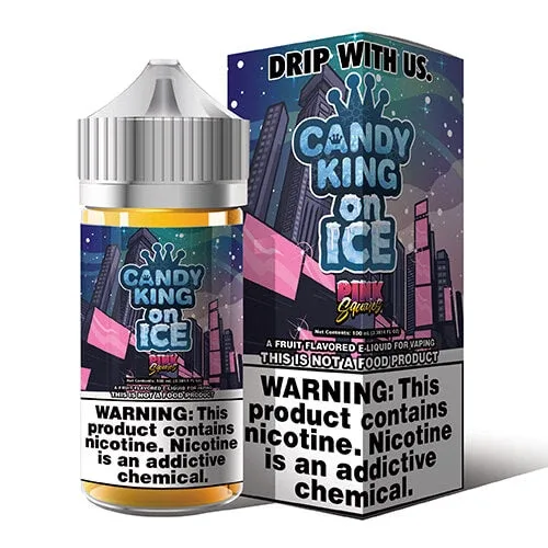 Candy King on Ice - Pink Squares