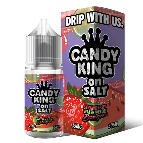 Candy King on Salt - Strawberry Watermelon Bubblegum