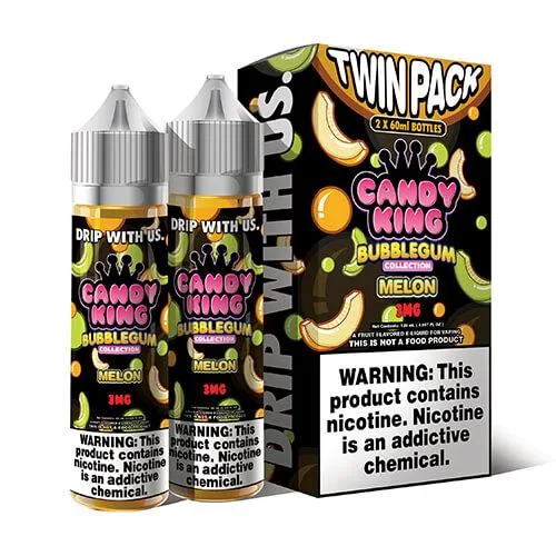 Candy King Synthetic - Melon Bubblegum - Twin Pack