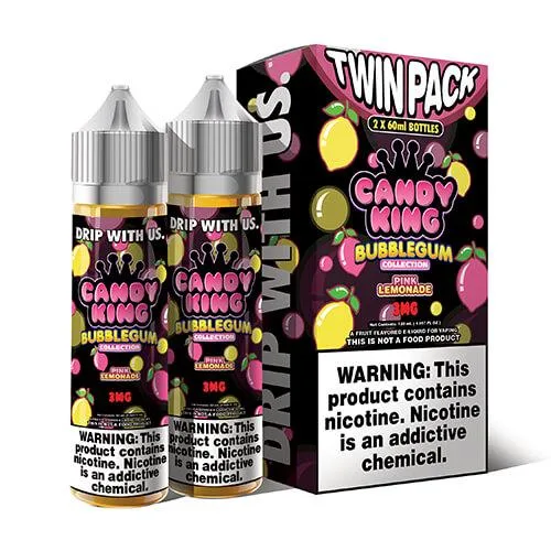 Candy King Synthetic - Pink Lemonade Bubblegum - Twin Pack