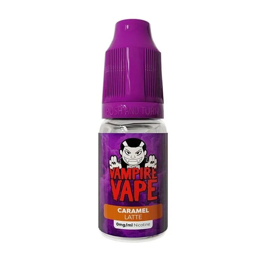 Caramel Latte E-Liquid by Vampire Vape (10ml)