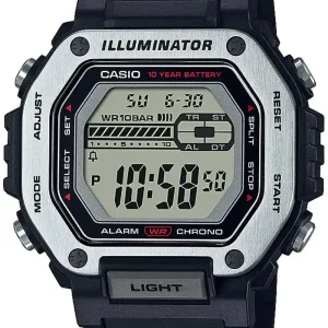Casio MWD-110H-1AJF Men's Black Wristwatch - Genuine Collection