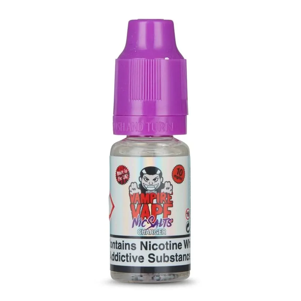 Charger Nic Salt E-Liquid by Vampire Vape (10ml)