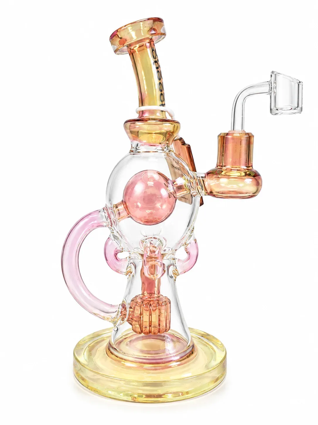 Cheech Glass 8" Fumed Recycler Rig - Image 2