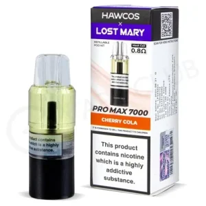 Cherry Cola Hawcos x Lost Mary Pro Max 7000 Refill Pack