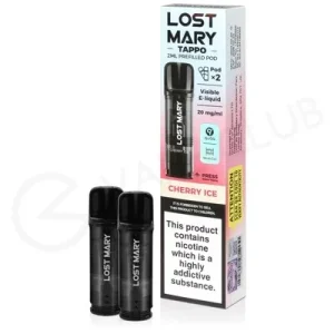 Cherry Ice Lost Mary Tappo Prefilled Pod