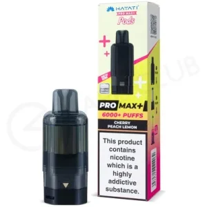 Cherry Peach Lemon Hayati Pro Max Plus Refill Pod