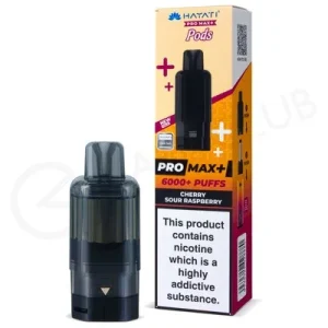 Cherry Sour Raspberry Hayati Pro Max Plus Refill Pod