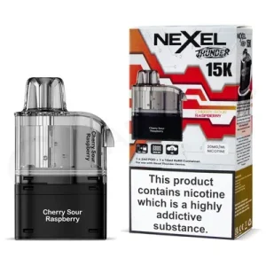 Cherry Sour Raspberry Nexel Thunder 15K Refill Pack
