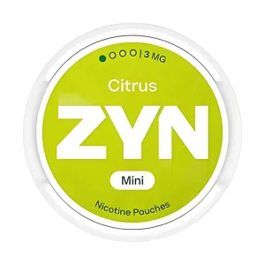 Citrus ZYN Nicotine Pouches (15 pouches/box) 3mg