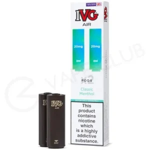 Classic Menthol IVG Air Prefilled Pod