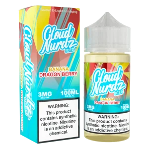 Cloud Nurdz 100ml – Banana Dragon Berry Iced