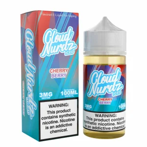 Cloud Nurdz 100ml – Cherry Berry Iced