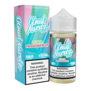Cloud Nurdz 100ml – Guava Passionfruit Iced
