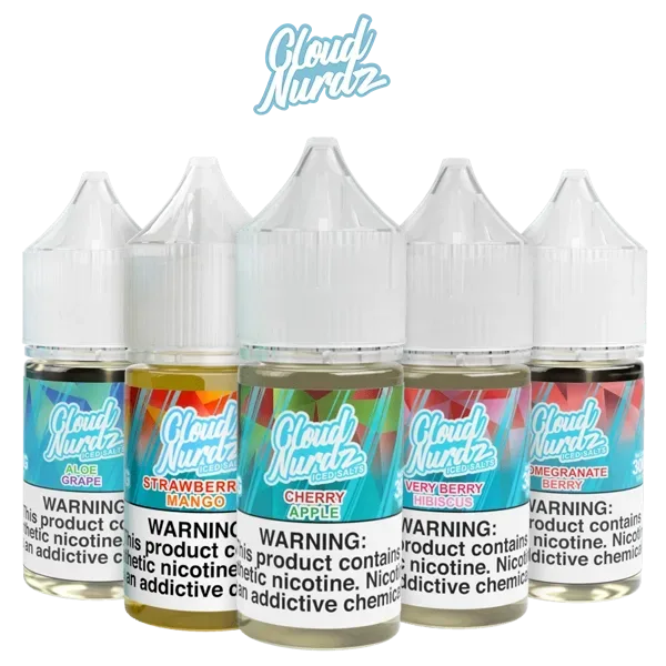 Cloud Nurdz Iced Salts E-Liquid – 30mL