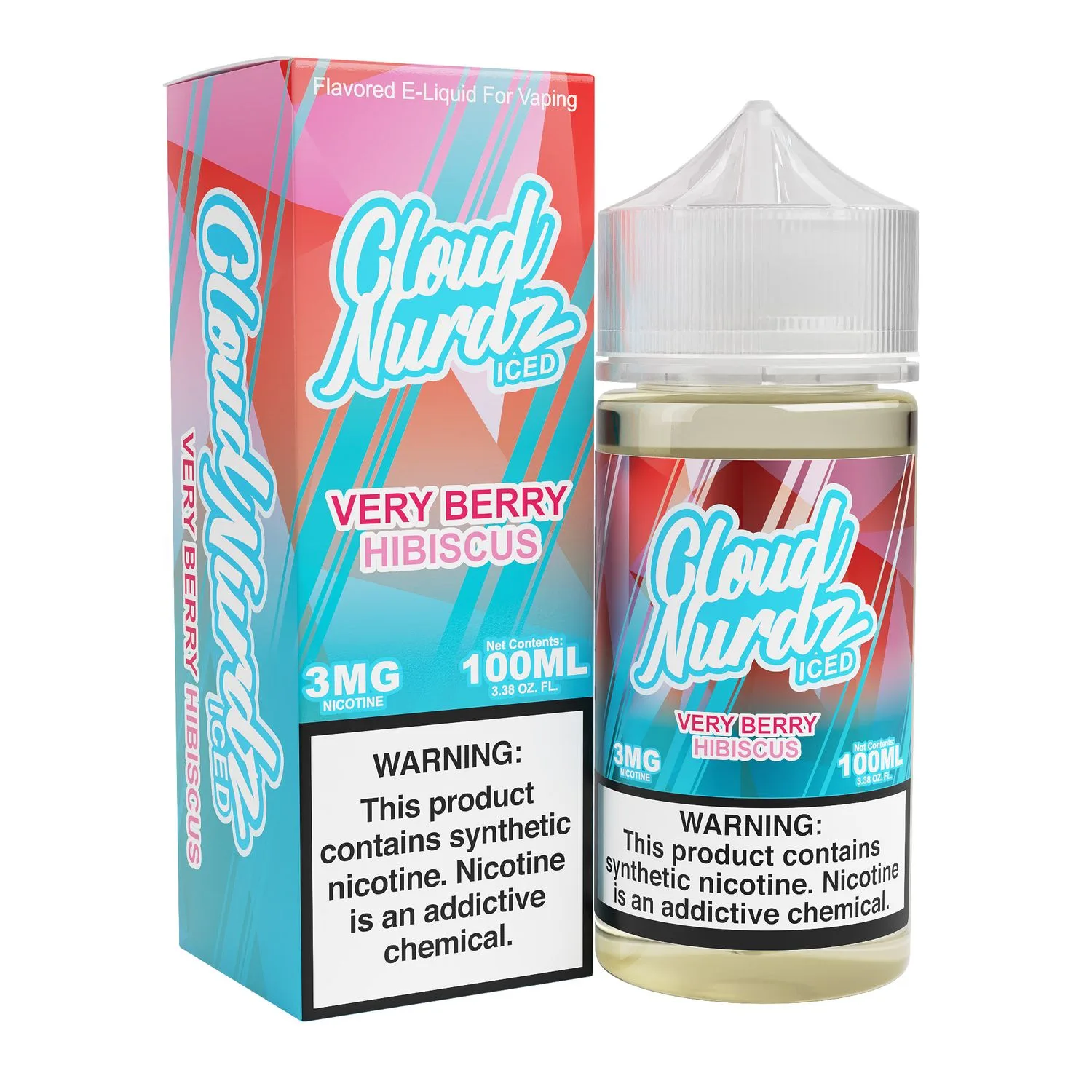 CLOUD NURDZ ICED - VERY BERRY HIBISCUS 100ml