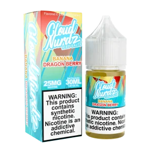 Cloud Nurdz Salts 30ml – Banana Dragon Berry Iced