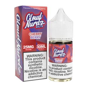 Cloud Nurdz Salts 30ml – Cherry Berry