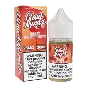Cloud Nurdz Salts 30ml – Peach Dragon Fruit
