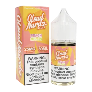 Cloud Nurdz Salts 30ml – Peach Melon