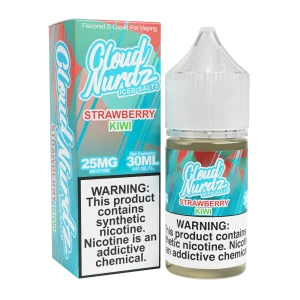 Cloud Nurdz Salts 30ml – Strawberry Kiwi Iced