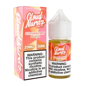 Cloud Nurdz Salts 30ml – Strawberry Peach