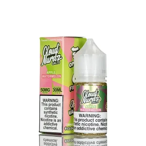 Cloud Nurdz Salts E-Liquid – Watermelon Apple – 30mL