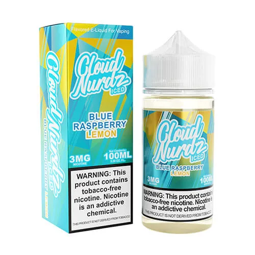 Cloud Nurdz TFN - Blue Raspberry Lemon Iced