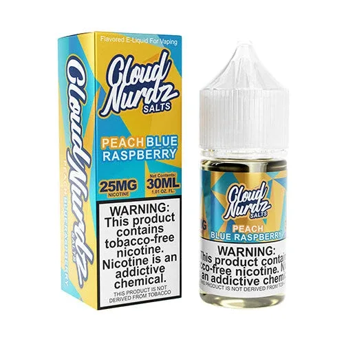 Cloud Nurdz TFN Salt - Peach Blue Raspberry