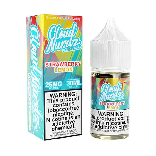 Cloud Nurdz TFN Salt - Strawberry Lemon Iced