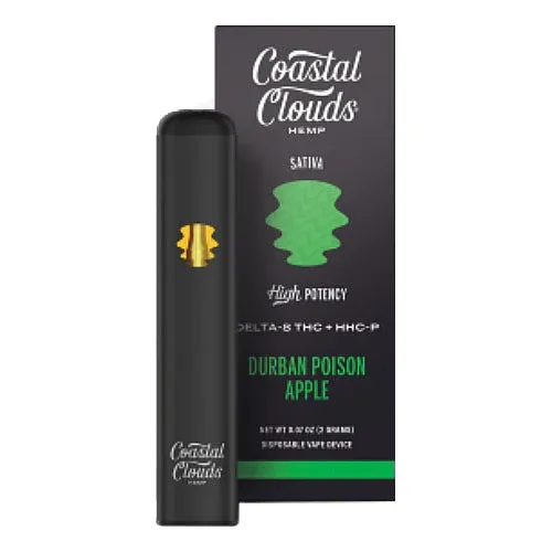 Coastal Clouds - Delta 8 Disposable - Double Poison Apple