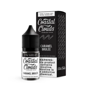 Coastal Clouds Salts 30ml – Caramel Brulée