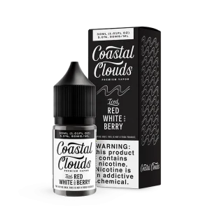 Coastal Clouds Salts 30ml – ICED Red White and Berry