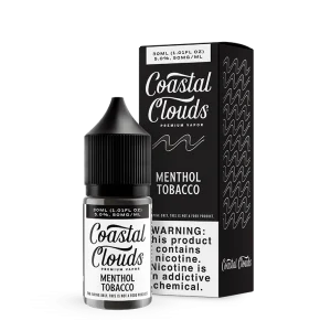 Coastal Clouds Salts 30ml – Menthol Tobacco