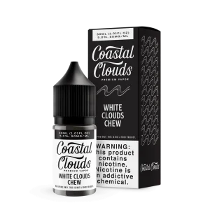 Coastal Clouds Salts 30ml – White Clouds Chew
