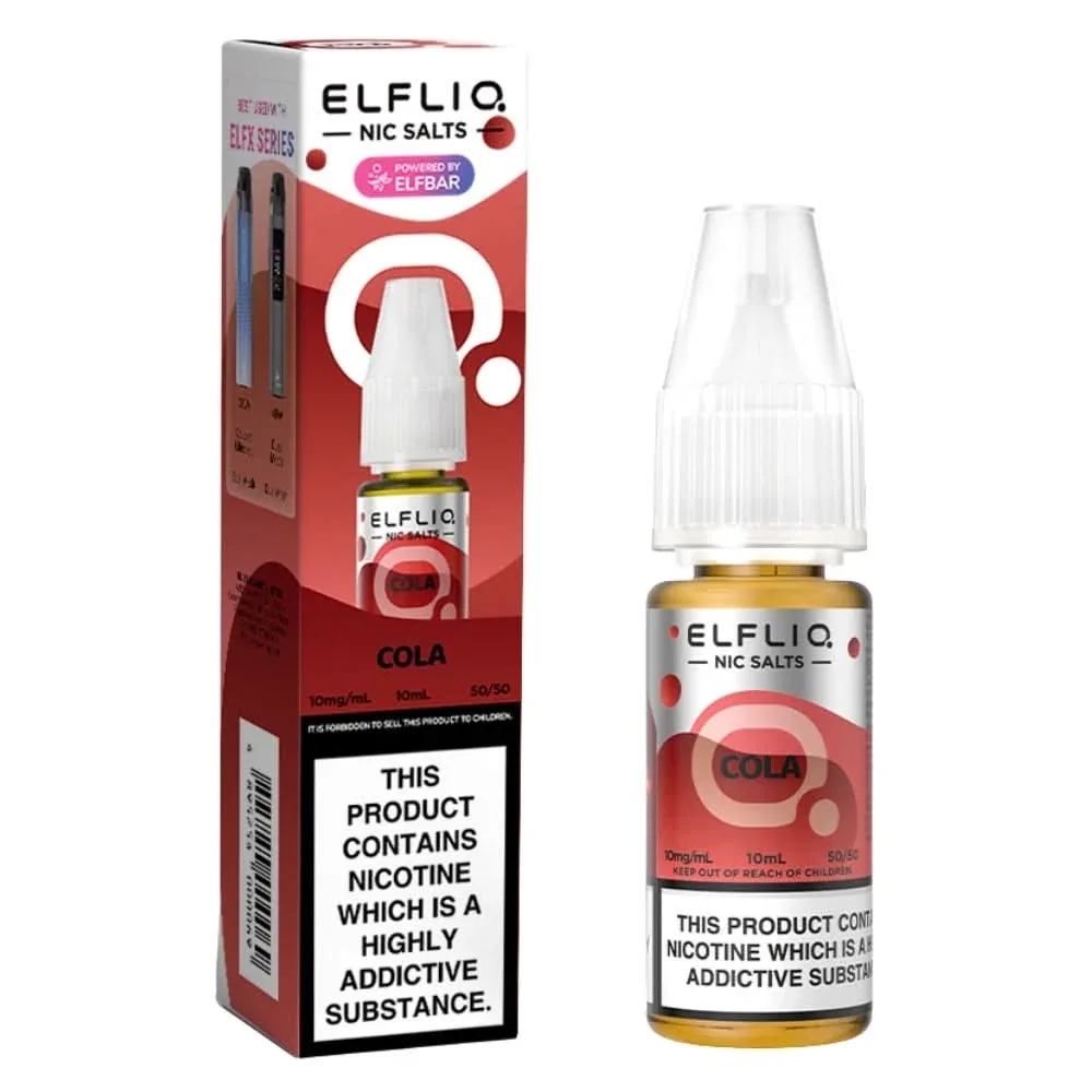 Cola Nic Salt E-Liquid by Elf Bar Elfliq (10ml)