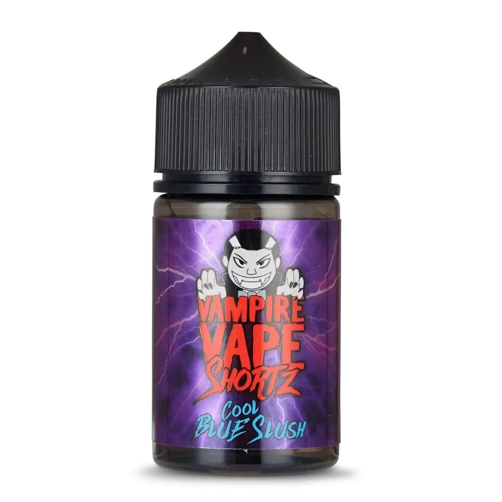 Cool Blue Slush Shortfill E-Liquid Shortz Series by Vampire Vape (50ml)