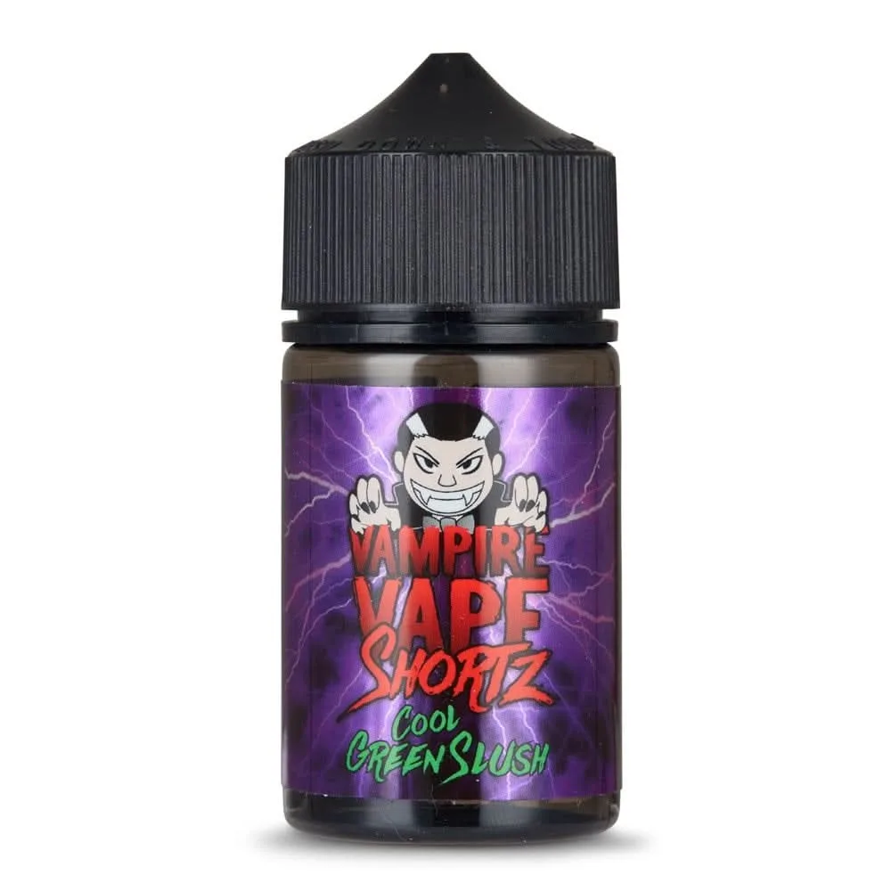 Cool Green Slush Shortfill E-Liquid Shortz Series by Vampire Vape (50ml) - Image 2