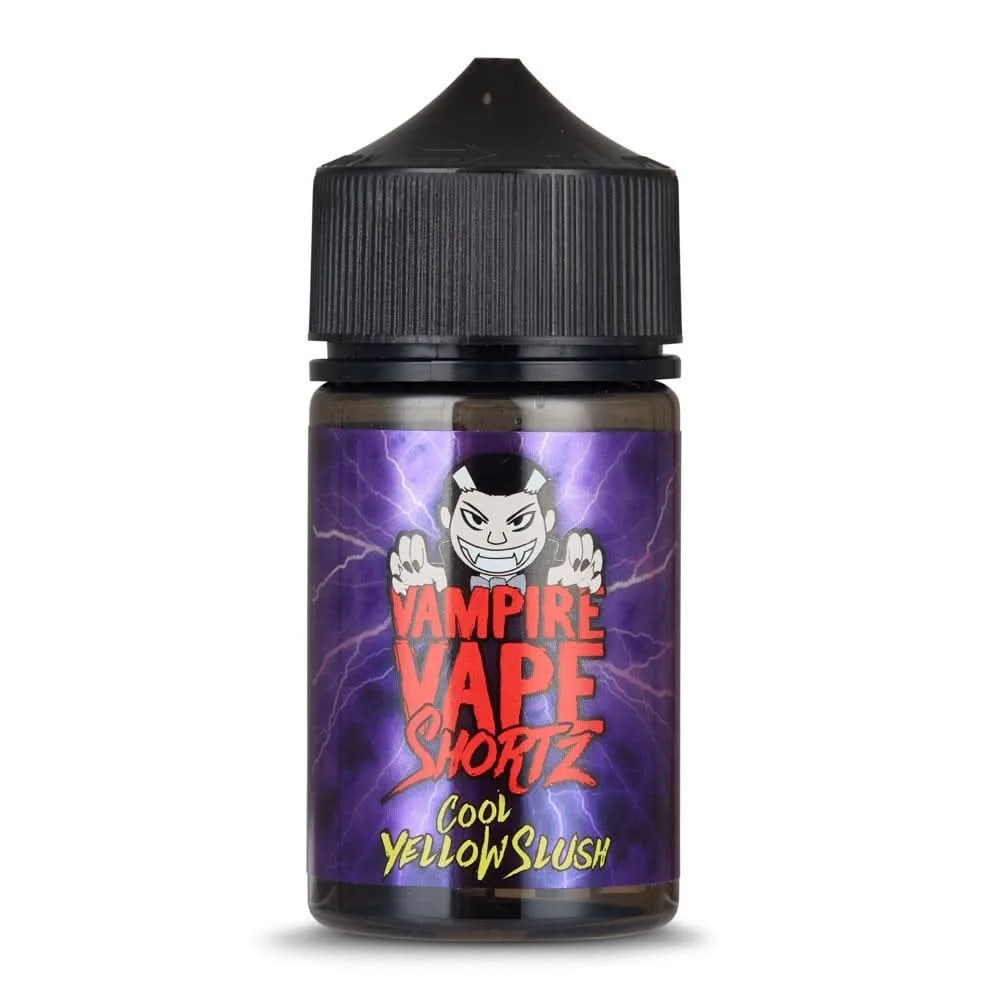 Cool Yellow Slush Shortfill E-Liquid Shortz Series by Vampire Vape (50ml) - Image 2