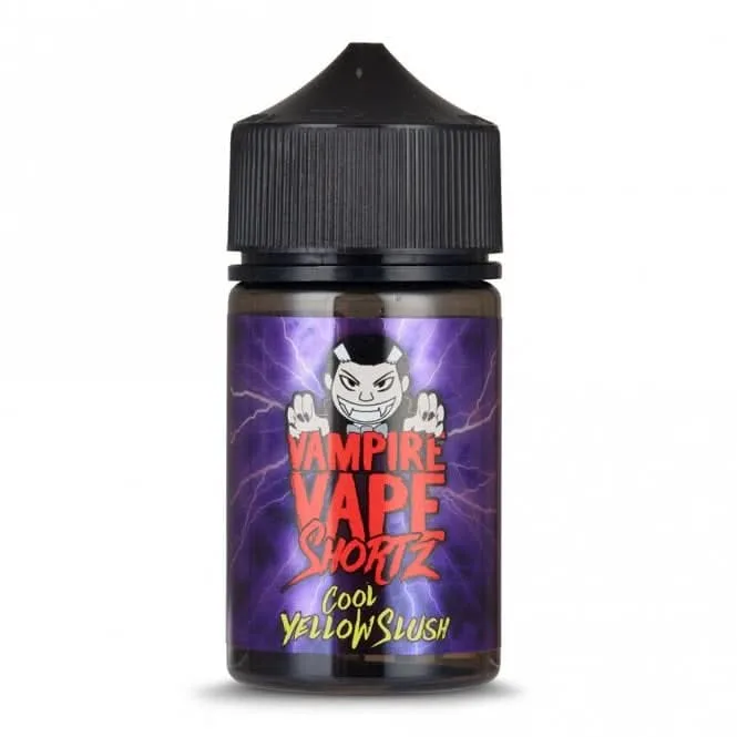 Cool Yellow Slush Shortfill E-Liquid Shortz Series by Vampire Vape (50ml)
