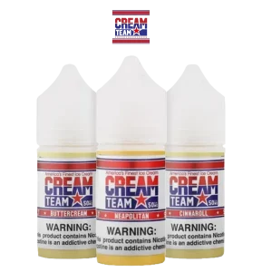 Cream Team Salt E-Liquid – 30mL