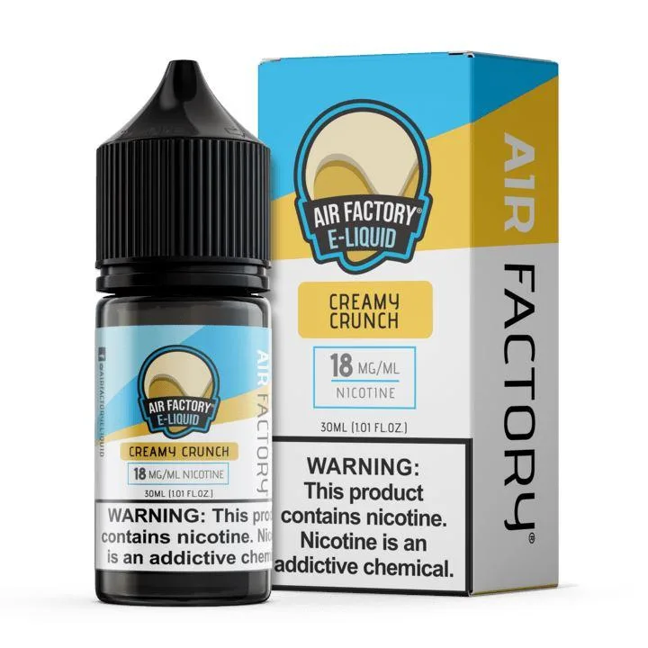 Creamy Crunch by Air Factory Salt eJuice 30mL