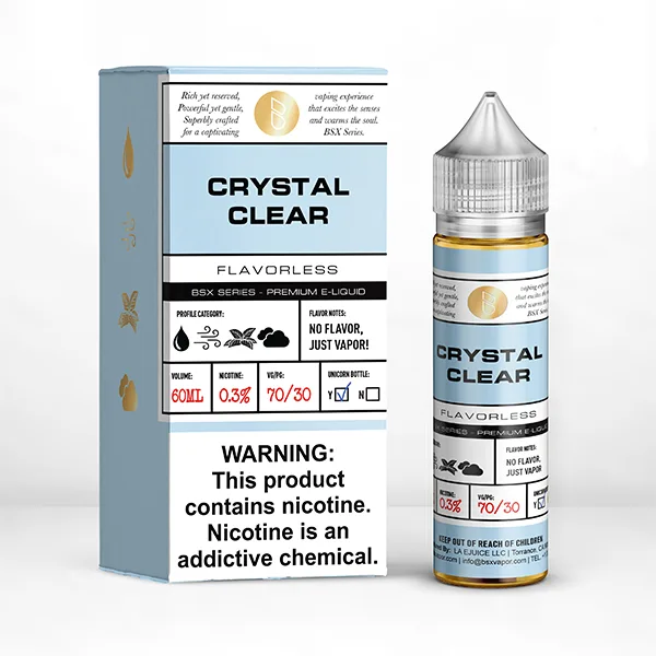 Crystal Clear by Glas BSX TFN 60mL