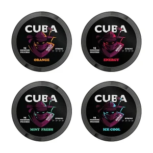 CUBA Ninja Nicotine Pouches (25 pouches/box)
