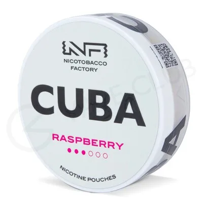 Cuba Raspberry Nicotine Pouches - Image 2