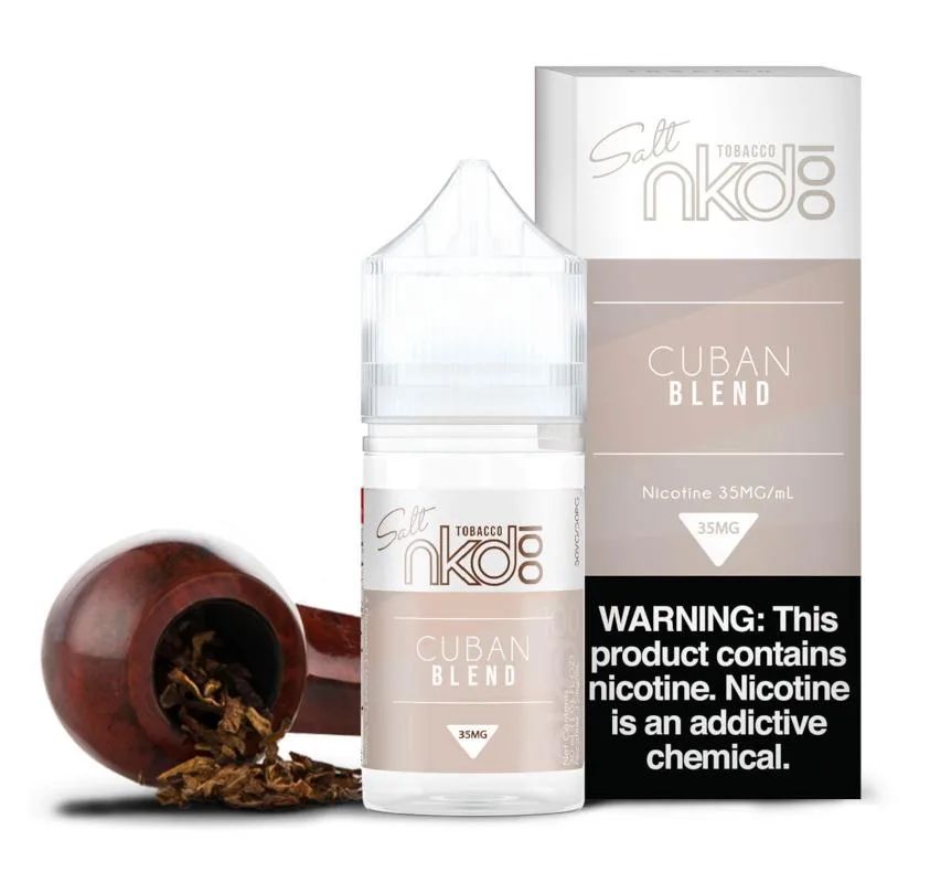 Cuban Blend Naked 100 Salt 30mL